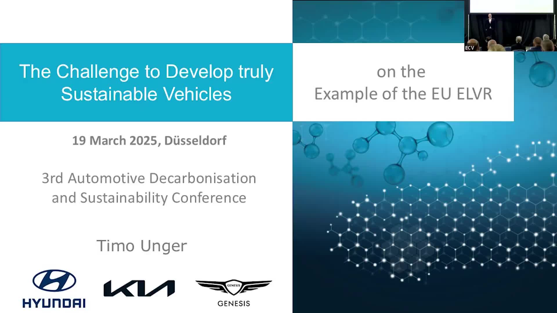 The 3rd European Automotive Decarbonization and Sustainability Summit 2025