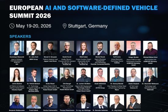 Home | European AI and Software-Defined Vehicle Summit 2026